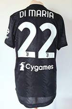 MAGLIA GARA JUVENTUS 22 DI MARIA MATCH WORN PREPARATA  22/23