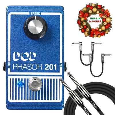 Digitech DOD Phasor 201 Phase Shifter Effects Pedal With Cables