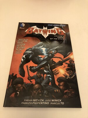 NEW DC COMICS THE NEW 52! BATWING VOL.3 ENEMY OF THE STATE GRAPHIC NOVEL BOOK