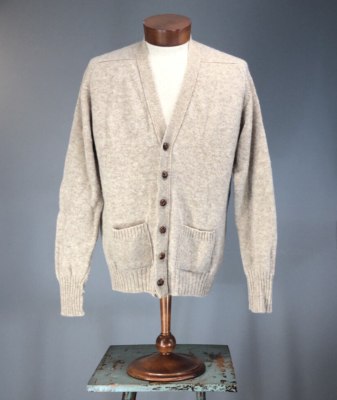 USA製 vintage カーディガン  cobain PURITAN VTG 60's Puritan Fuzzy Wool Blend Cardigan Large Tall Green Cobain