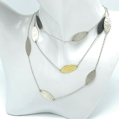 GURHAN Sterling Silver 24K Plate Tri 