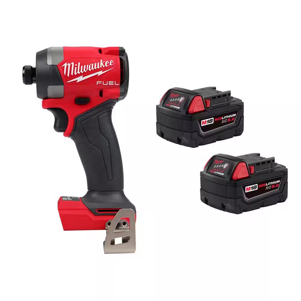 M18 FUEL 18V Brushless Cordless 1/4 Inch Hex Impact Driver Kit