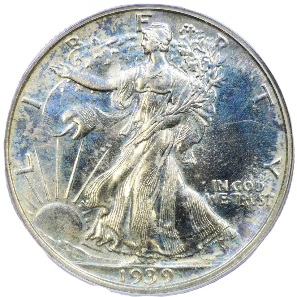 1939 50C PCGS/CAC PR64 - Walking Liberty Half Dollar - Image 3 of 4