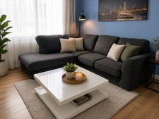 Large Grey 5+ Seater Corner Sofa
