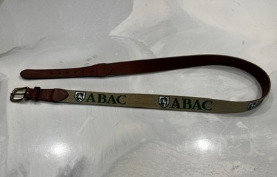 Smathers & Branson ABAC Abraham Baldwin Agricultural College Belt 44 Made in USA