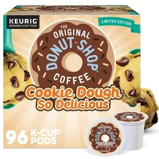 The Original Donut Shop Cookie Dough So Delicious, 24 Count (Pack of 4) 