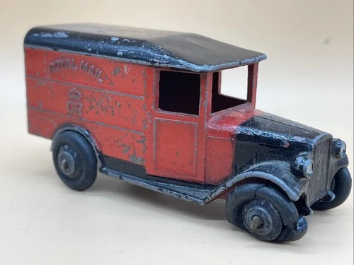 Dinky Toys 34B Royal Mail Van GR Crest 1950s Vintage Diecast Postal