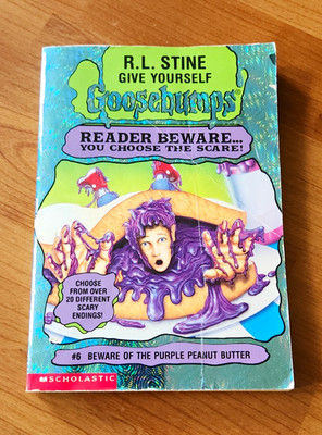 R.L. Stine Give Yourself Goosebumps: Beware of the Purple Peanut Butter PB