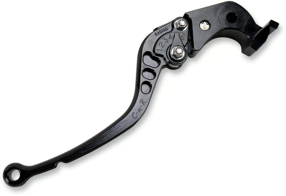 Alavanca de freio PSR Click-N-Roll estilo longo - Preta Motorcycle Street 00-00517-22 - Imagem 3 de 4