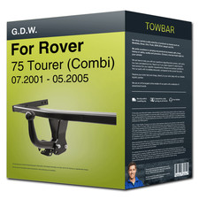 Towbar fixed ›for ROVER 75 Tourer (Combi) 07.2001-05.2005 G.D.W. NEW