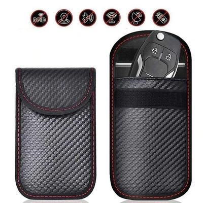 Faraday Bag for Key Fob Car RFID Signal Blocking Pouch Protector Anti-theft