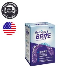 Tablets for Cleaner Retainers and Dental Appliances - 96 Count