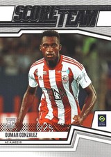 2022 Panini Score Ligue 1 Score Team Oumar Gonzalez RC #1 AC Ajaccio