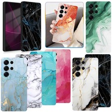 Phone Case Marble Print Shockproof Cover For Samsung A54 A36 S25 Plus S26 S24 FE