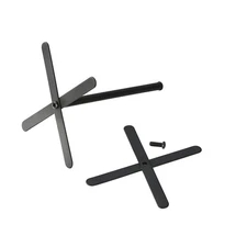 Tabletop Freestanding Wine Rack，Small Metallic Black Countertop Bottle Ho