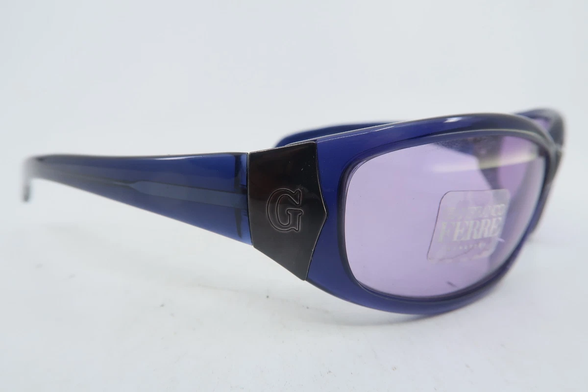 Gianfranco Ferre GFJ6/S YB7 pink lenses 1990’s famous shield sunglasses Gianfranco Ferre - GFF 555 S V7L Vintage 90s Sunglasses – Ed  main image 3