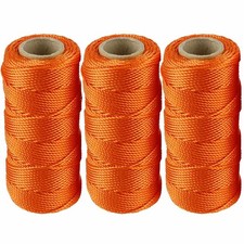 3 Pack 18 Twisted Masonry Line String Twine Set Cord Rope Craft Garden Survival