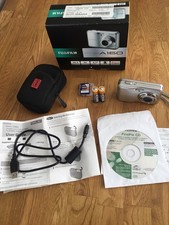 Fujifilm A160 Digital Camera 10.2 Megapixels. Carry Case, Instructions, USB Lead