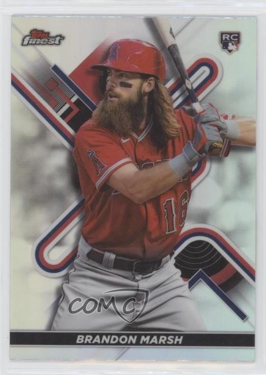 2022 Topps Finest Refractor Brandon Marsh #11 0v2l