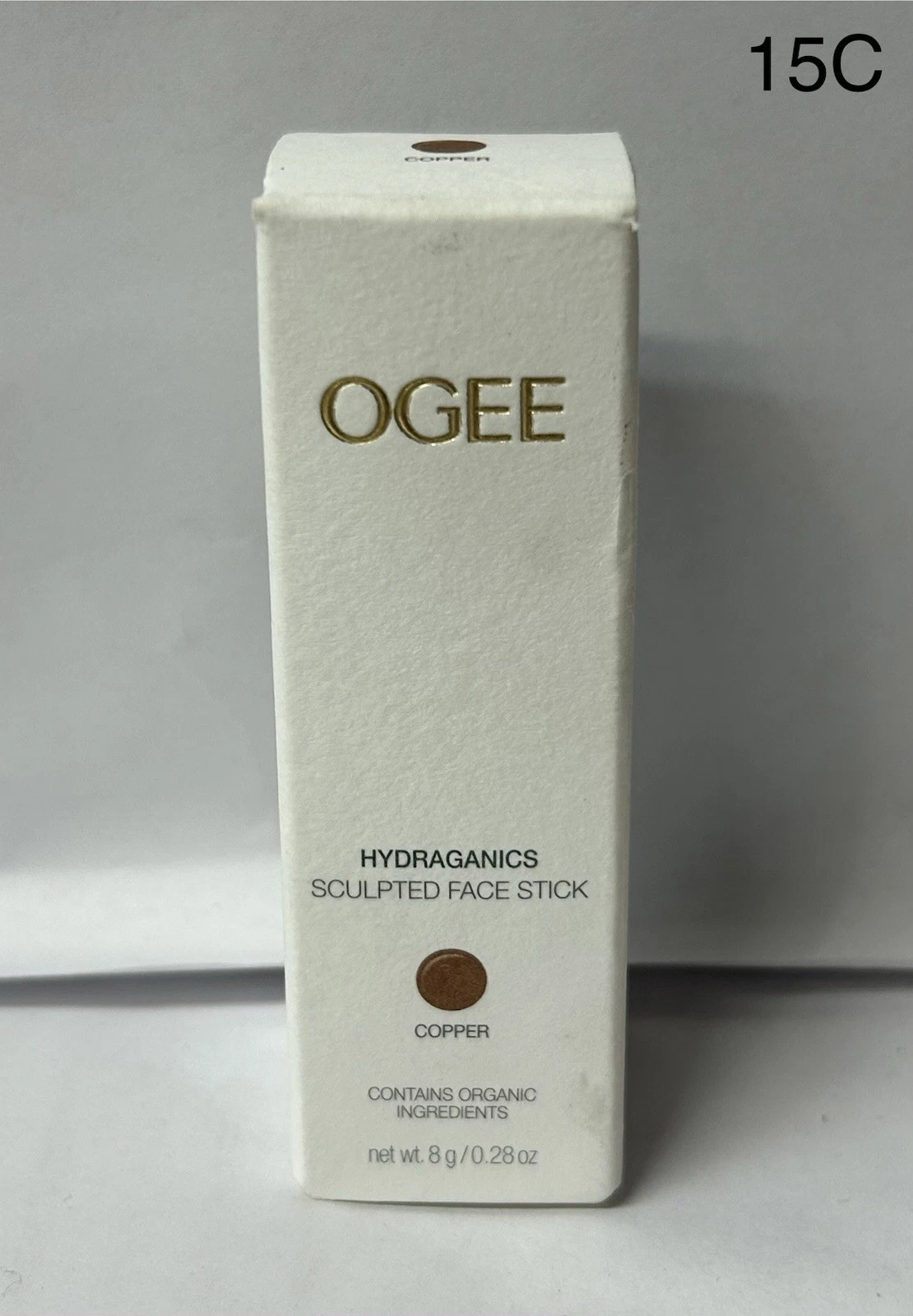 NIB OGEE Hydraganics Sculpted Face Stick in Copper