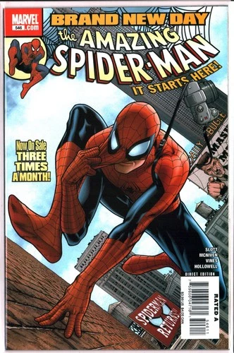 AMAZING SPIDER-MAN #546 KEY 1st MISTER NEGATIVE (2008) Marvel NM- (9.2)