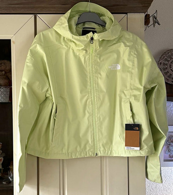 The North Face Damen Outdoorjacke mit Kapuze hellgrün Polyester Größe XL