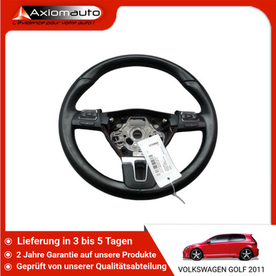   LENKRAD   VOLKSWAGEN GOLF VI 2008-2013 3C8419091CBE74  