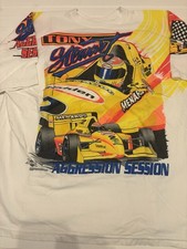 Rare VTG 1997 Tony Stewart AOP Nascar Indycar Aggression Session T Shirt Sz XXL