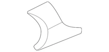 Genuine Nissan Corner Cover 68410-5EF1B
