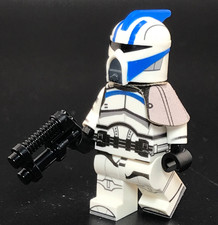 501st Clone Trooper Custom Printed on official LEGO Parts Star Wars W/CAC helmet