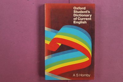 373524 A S Hornby OXFORD STUDENT'S DICTIONARY OF CURRENT ENGLISH Oxford