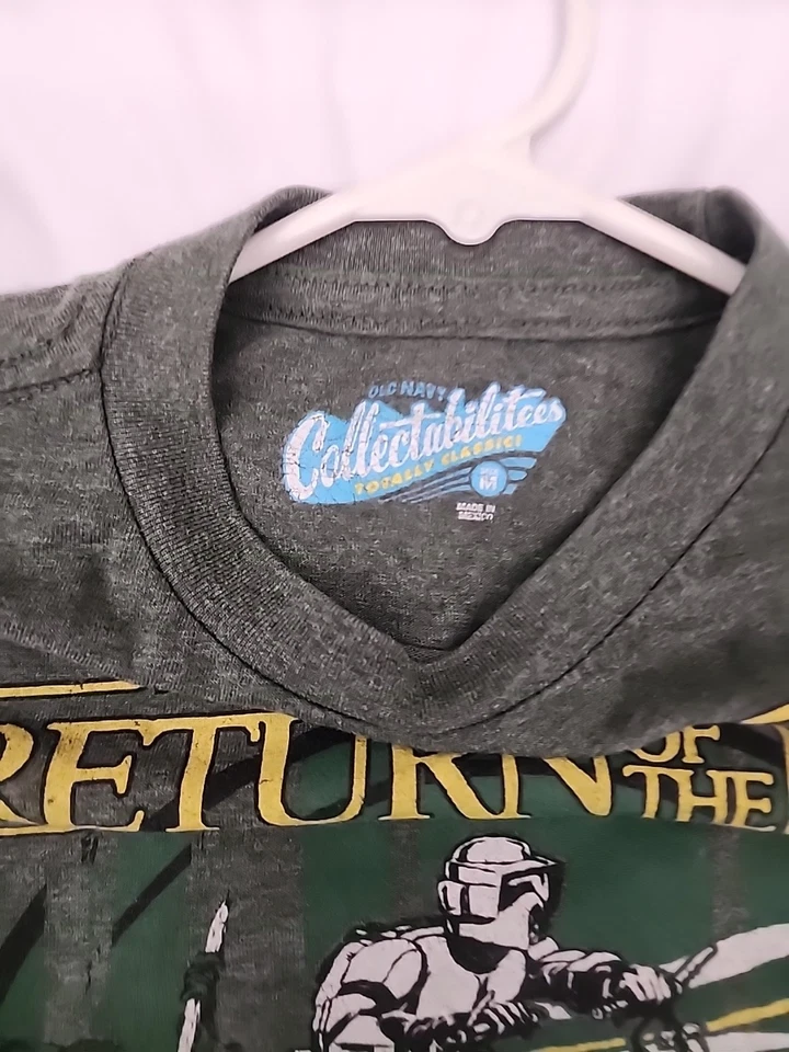 Camisa Manga Larga El Retorno del Jedi Juvenil Mediana Antigua Azul Marino Foto 3 de 3