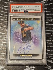 2024 Topps Inception - Base Rookie and Emerging Stars Autographs Paul Skenes 