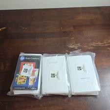 3 Packs of HP Glossy Borderless Photo Paper 4" X 6" Q6638-60009