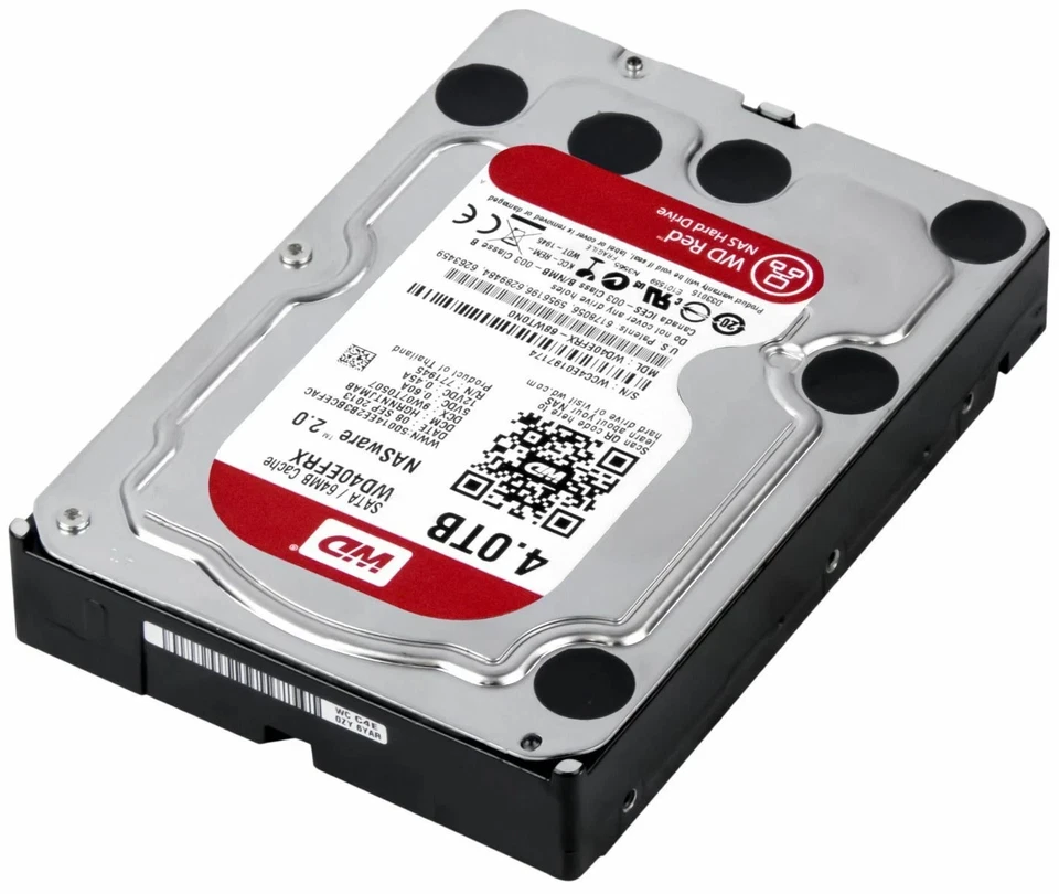 WD RED 4TB WD40EFRX 5400U/min SATA III 64MB 3.5" NASware 3.0 WESTERN DIGITAL HDD - Bild 3 von 3