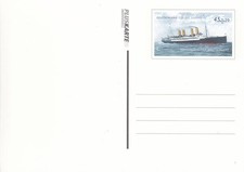 Bund 2010 PSo-Ganzsachen Postkarte "Jugend: Historische Schnelldampfer"