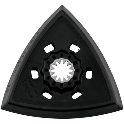 Triangle sanding plate Starlock corner dimension 93 mm Hook and Loop Metabo