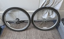 Bike Bicycle Wheelset 26inch Rimbrake quick release freewheel new tyres single