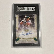 Topps 2021 Tier One Jose Canseco Prime Performers Auto #PPA-JCA 105/300 SGC