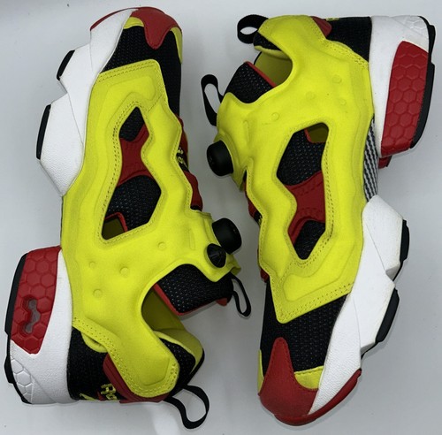 REEBOK INSTAPUMP FURY OG GR. 10 CITRON JACKIE CHAN BJORK 2019 EUC mit Box selten! - Bild 4 von 9
