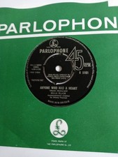 Cilla Black - Anyone Who Had A Heart (Parlophone R 5101) EX Vinyl Record 7"