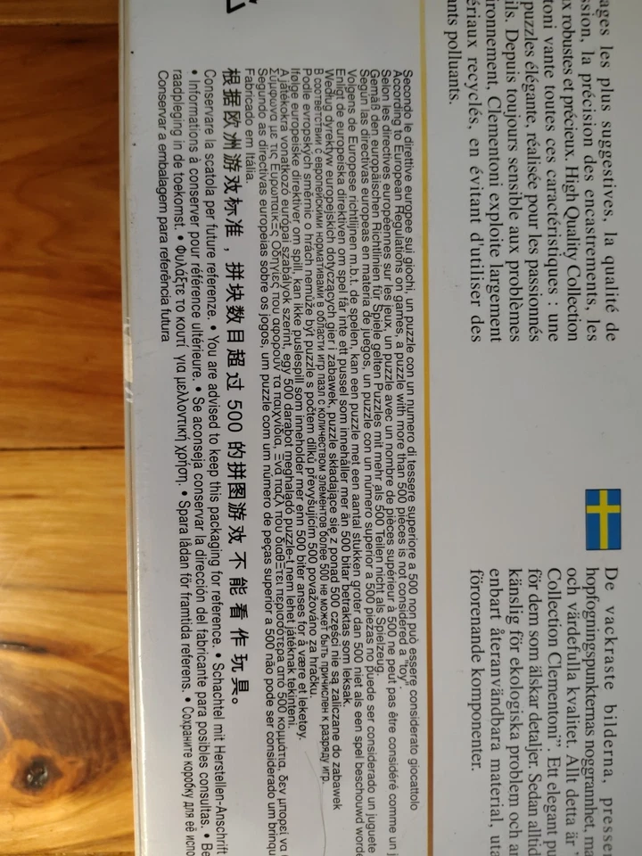 Clementoni "Forum Romanum" 2000 Piece Jigsaw Puzzle Art 32549 Italy Sealed NEW - Image 3 of 4