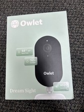 Owlet Dream Sight Gen 3 Smart 2K HD Baby Monitor In White- Sealed
