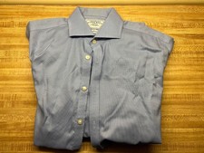 Charles Tyrwhitt Slim Fit Non Iron Button Down Mens Shirt Dress Shirt No Iron