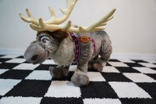 Disney Frozen Sven Reindeer 16" Plush with Winter Harness