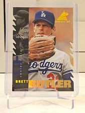1997 Pinnacle Inside DIAMOND EDITION Brett Butler Die Cut #47