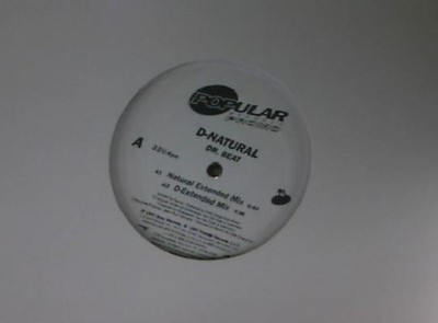 D-Natural, Dr. Beat, (12'', Promo), NM or M-, 4086456010