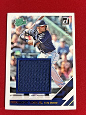 2019 Donruss Rated Prospect Material Fernando Tatís Jr. Gold /99 (MEM, RC)