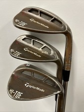 Taylormade Milled Grind Hi-toe Wedge Set | 50 54 58 | KBS Wedge Flex Shafts