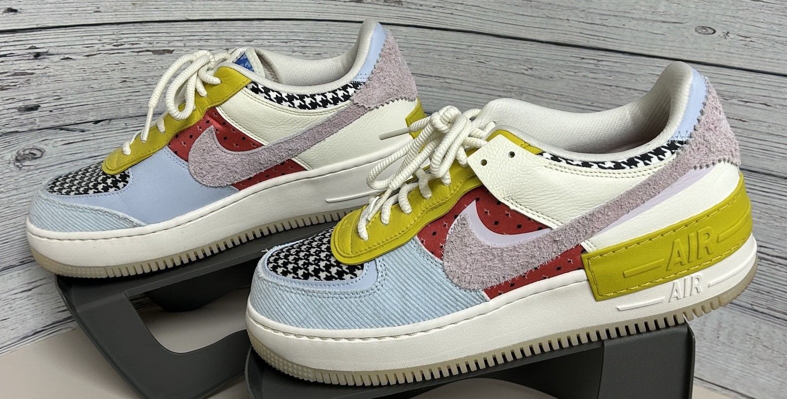 Nike Air Force 1 Shadow Patchwork Multi-Color DM8… - image 1